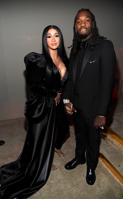 Cardi B, Offset, Sean Combs 50 ° Compleanno Bash